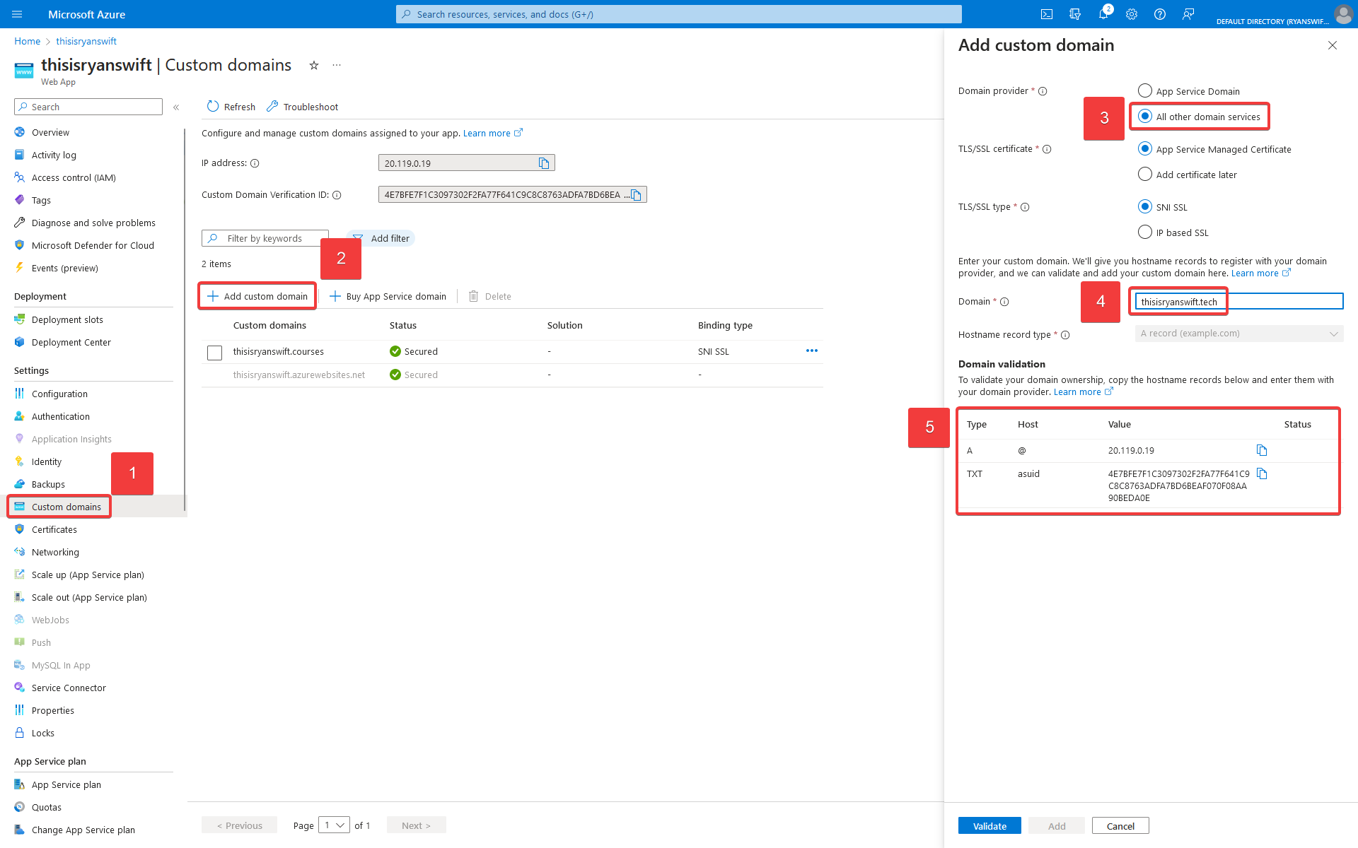 How To Host A Website On Microsoft Azure